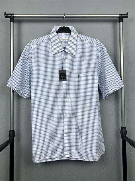 ysl shirt mens|ysl men's short sleeve shirt.